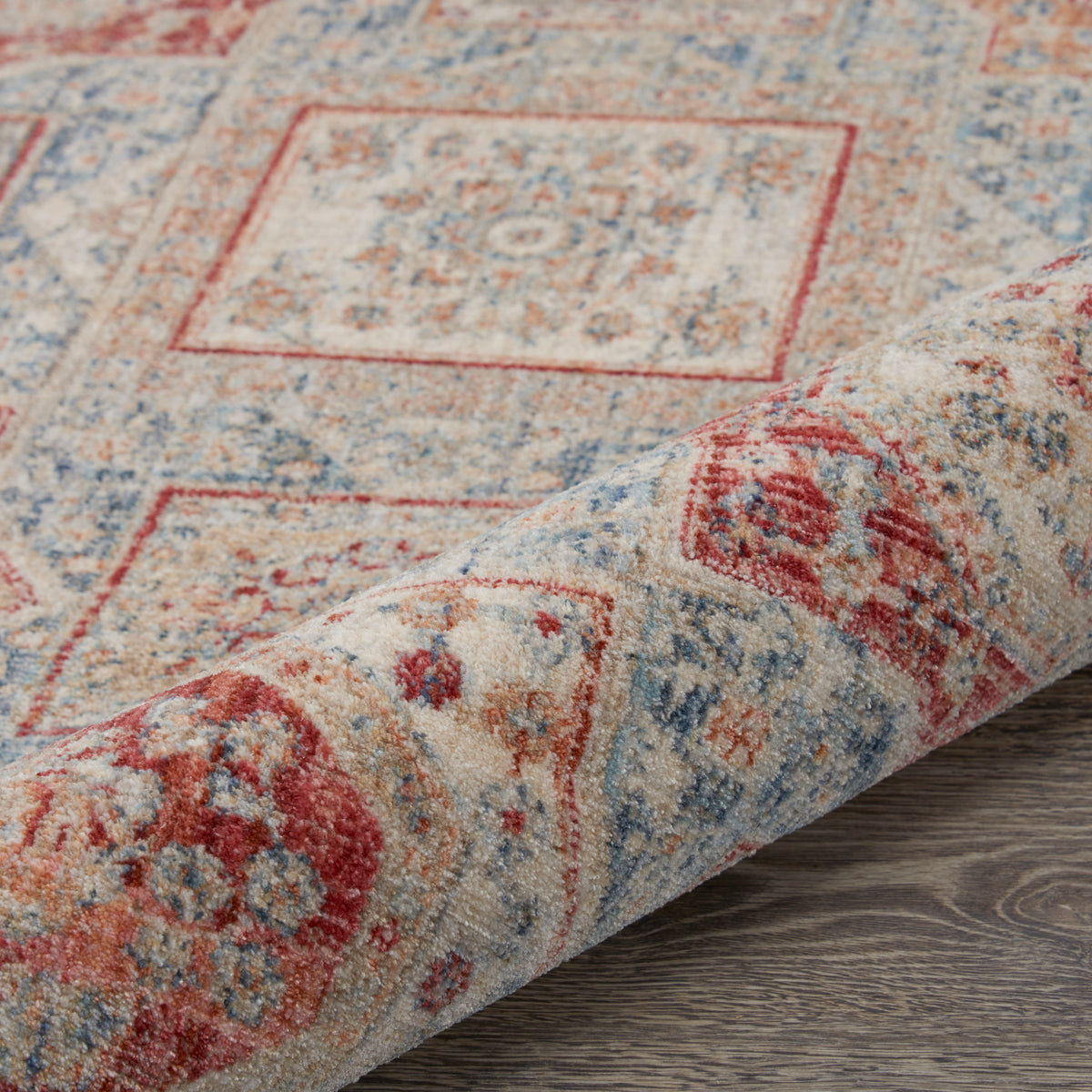 Homestead HMS02 Blue Multicolor Rug