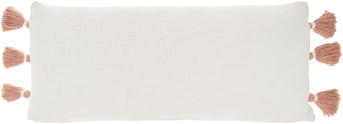 Lifestyle SH037 Blush 12" x 30" Throw Pillows