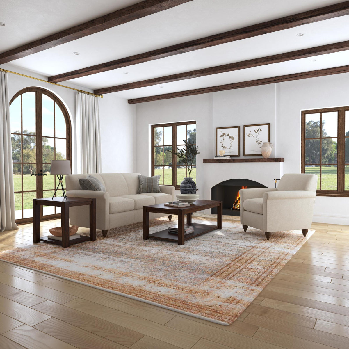 Stella Fabric Sofa