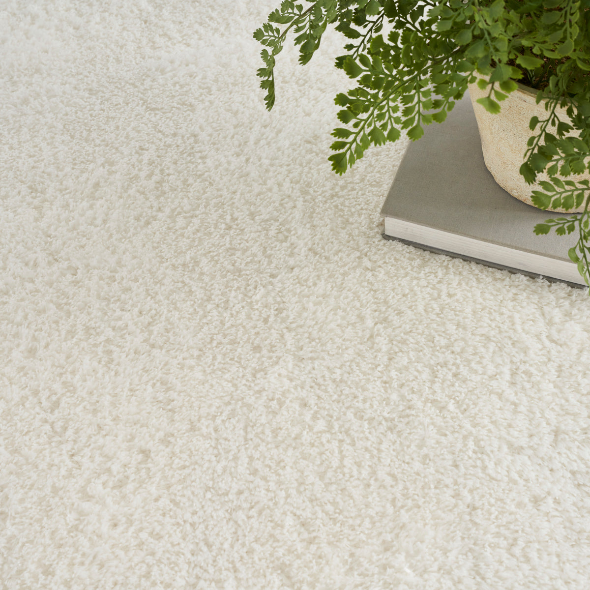 Pacific Shag PCS01 Ivory Rug