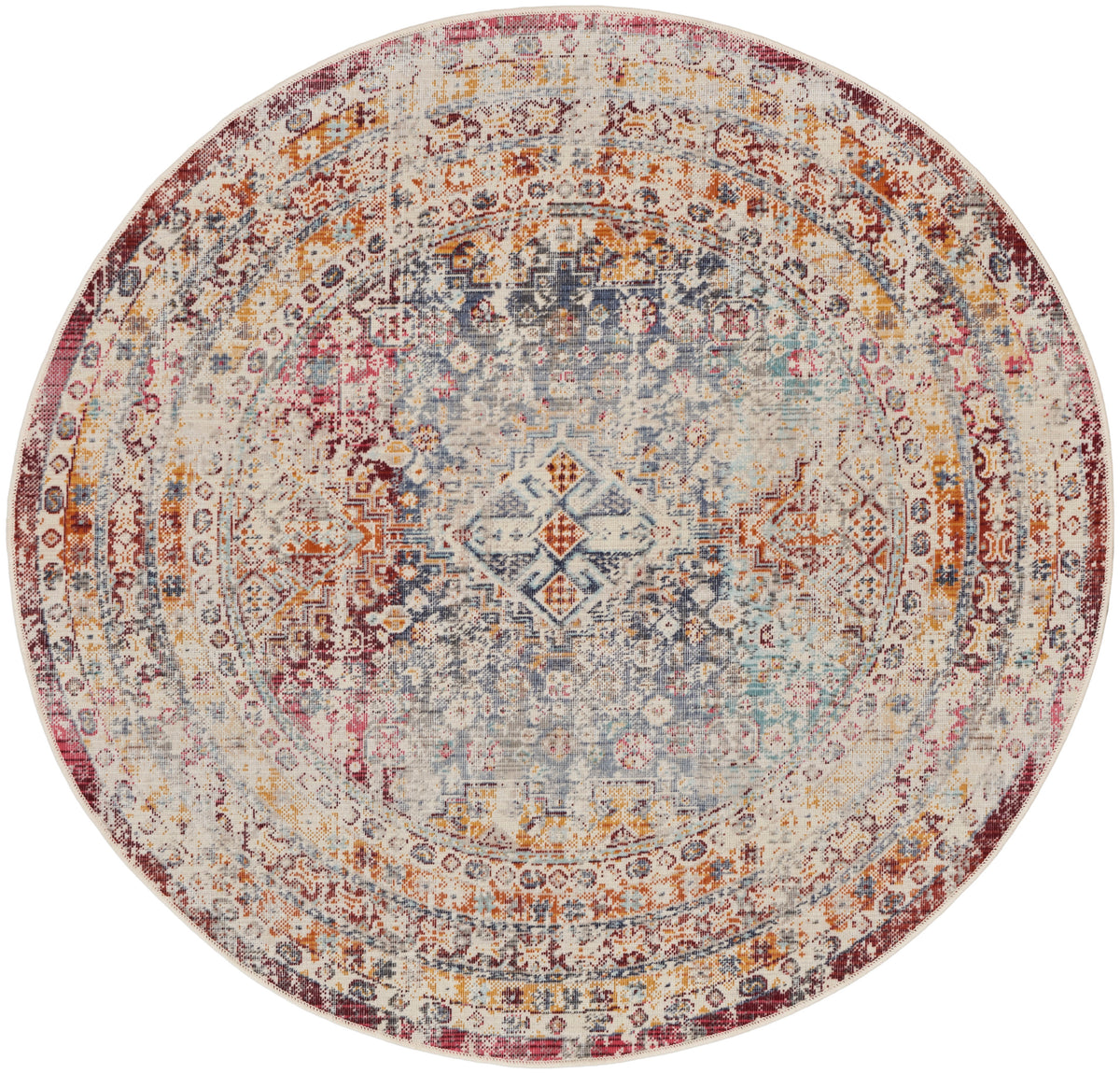 Vintage Kashan VKA09 Multicolor Rug