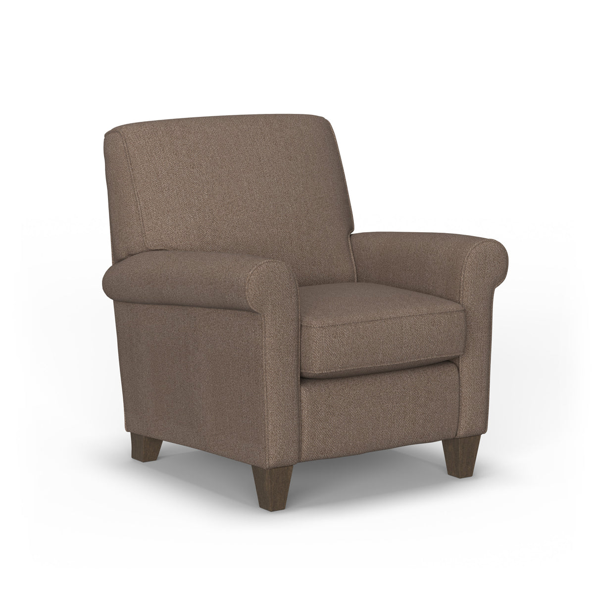 Dana Fabric High-Leg Recliner