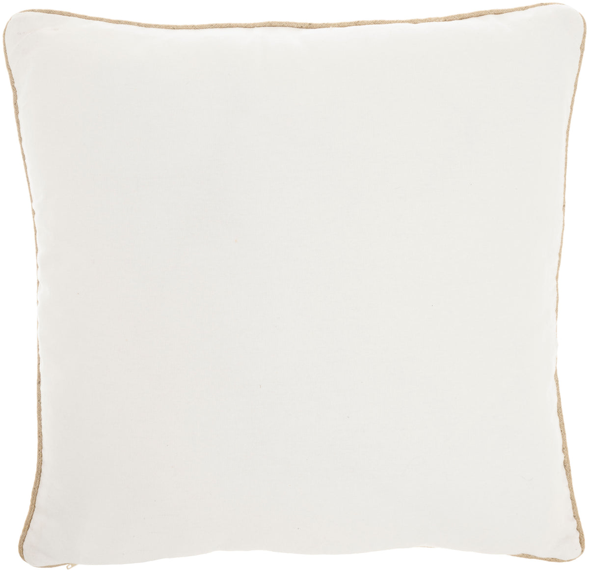 Sofia PN949 Ivory Gold 18" x 18" Throw Pillows