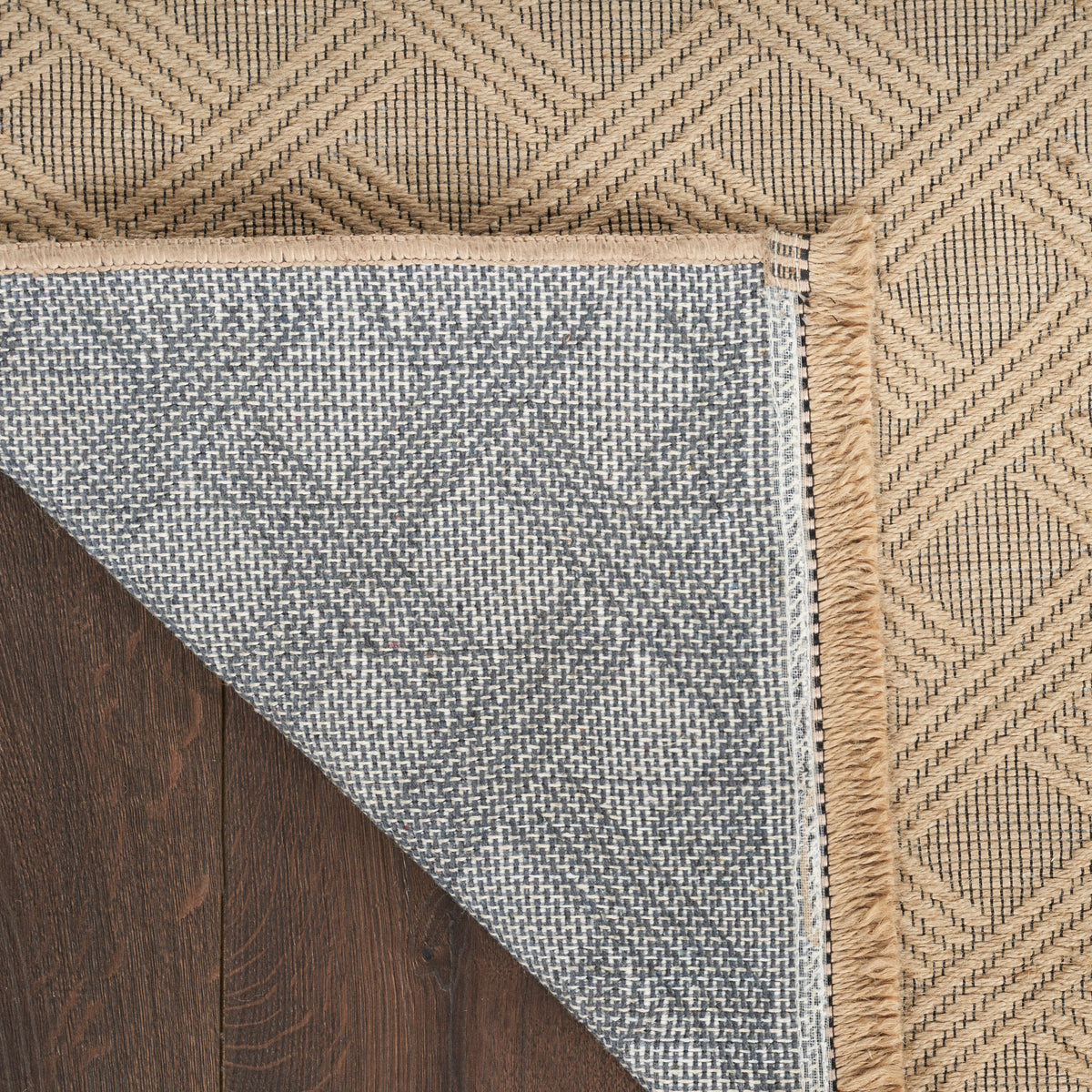 Washable Jute WSJ02 Natural Rug