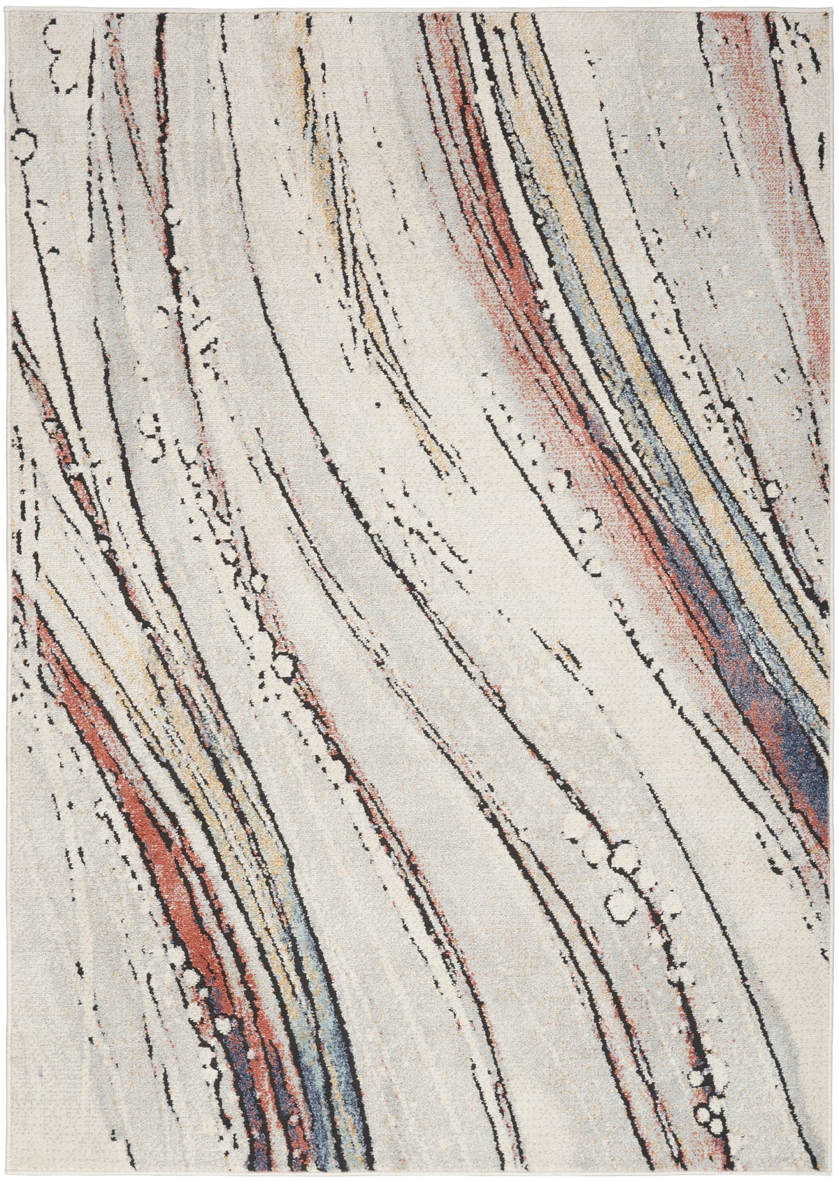 Motion MTT01 Ivory Multicolor Rug