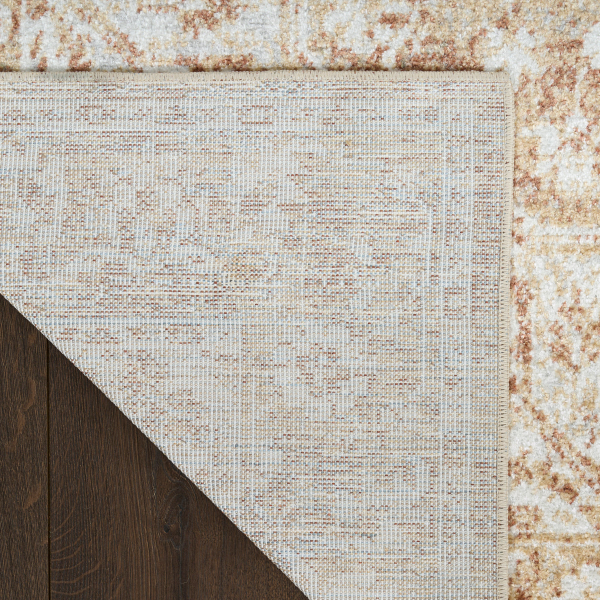 Astra Machine Washable ASW12 Rust Rug