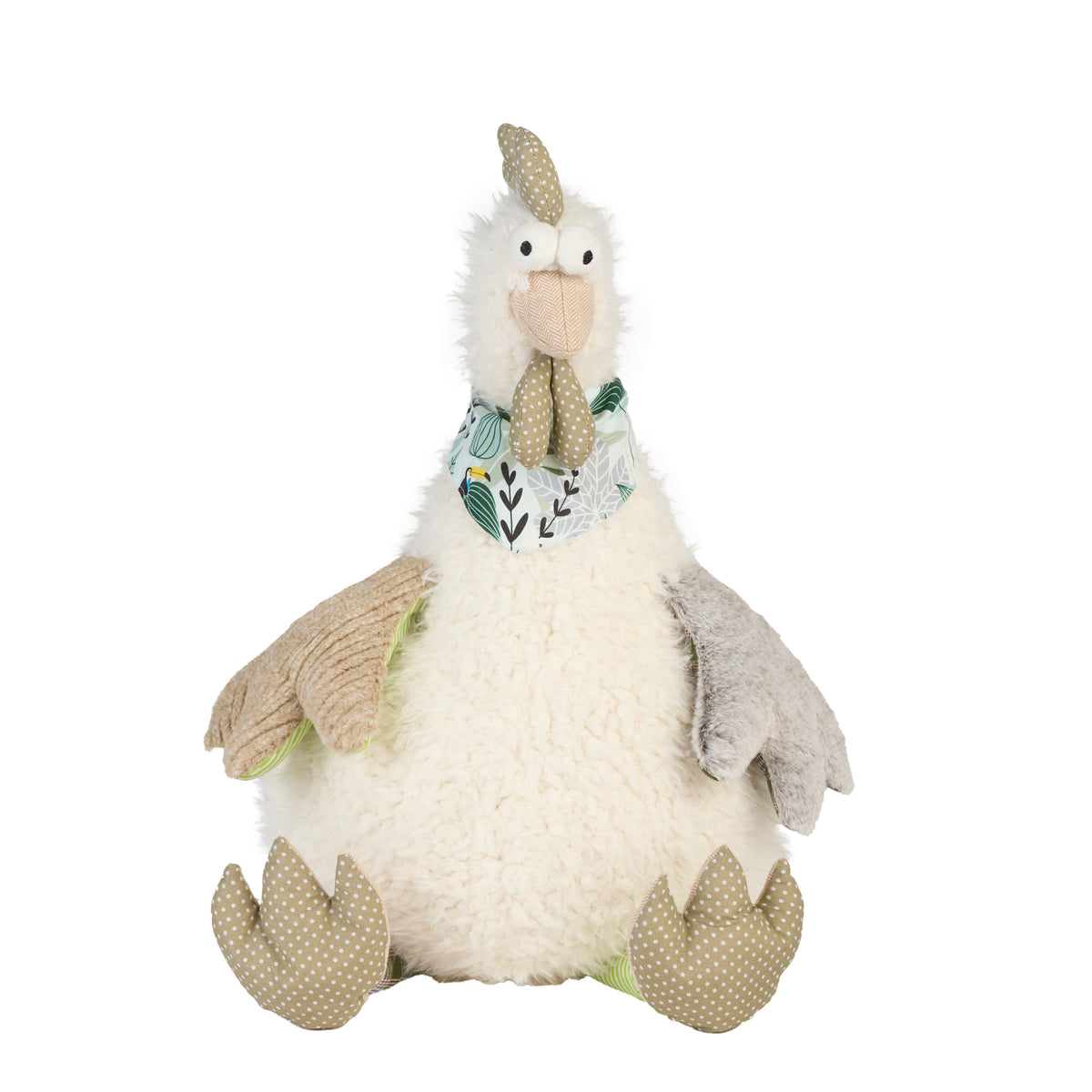 Plush Lines N5790 Ivory 22" x 26" Stuffed Animals