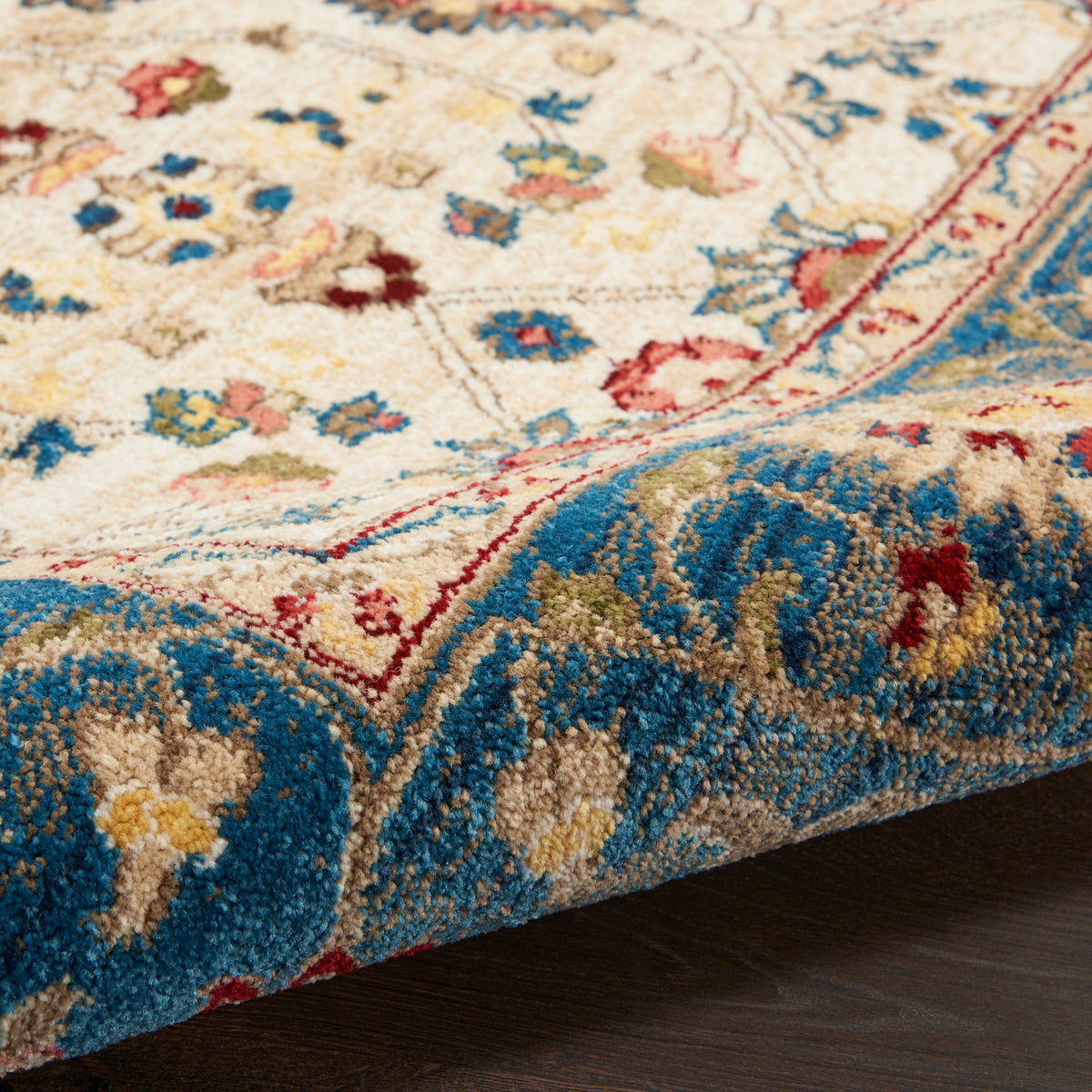 Karisma KAR01 Ivory Blue Rug