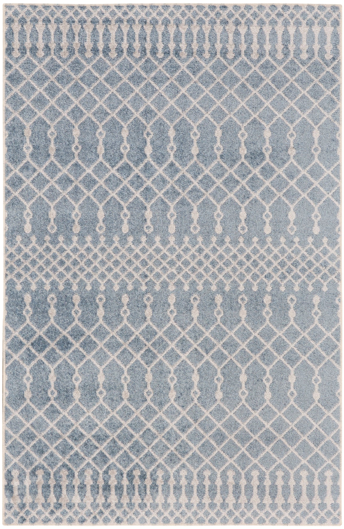 Astra Machine Washable ASW10 Blue Rug