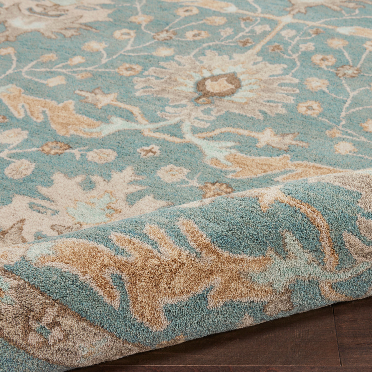 Jazmine JAZ02 Blue Rug