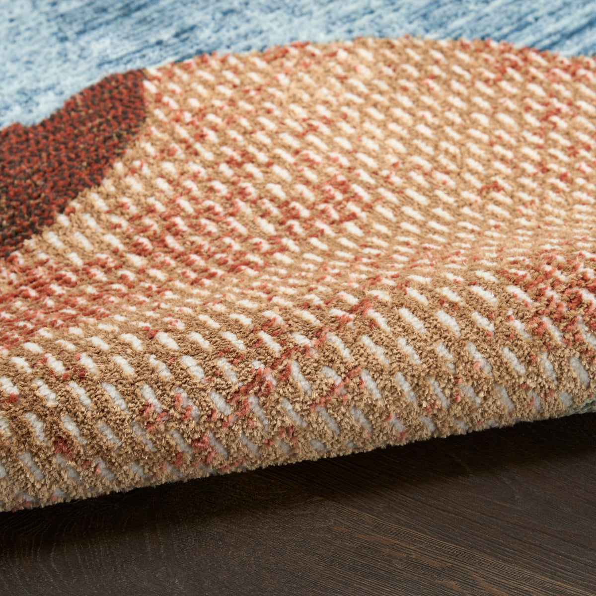 Nordic NRC18 Blue Multicolor Rug