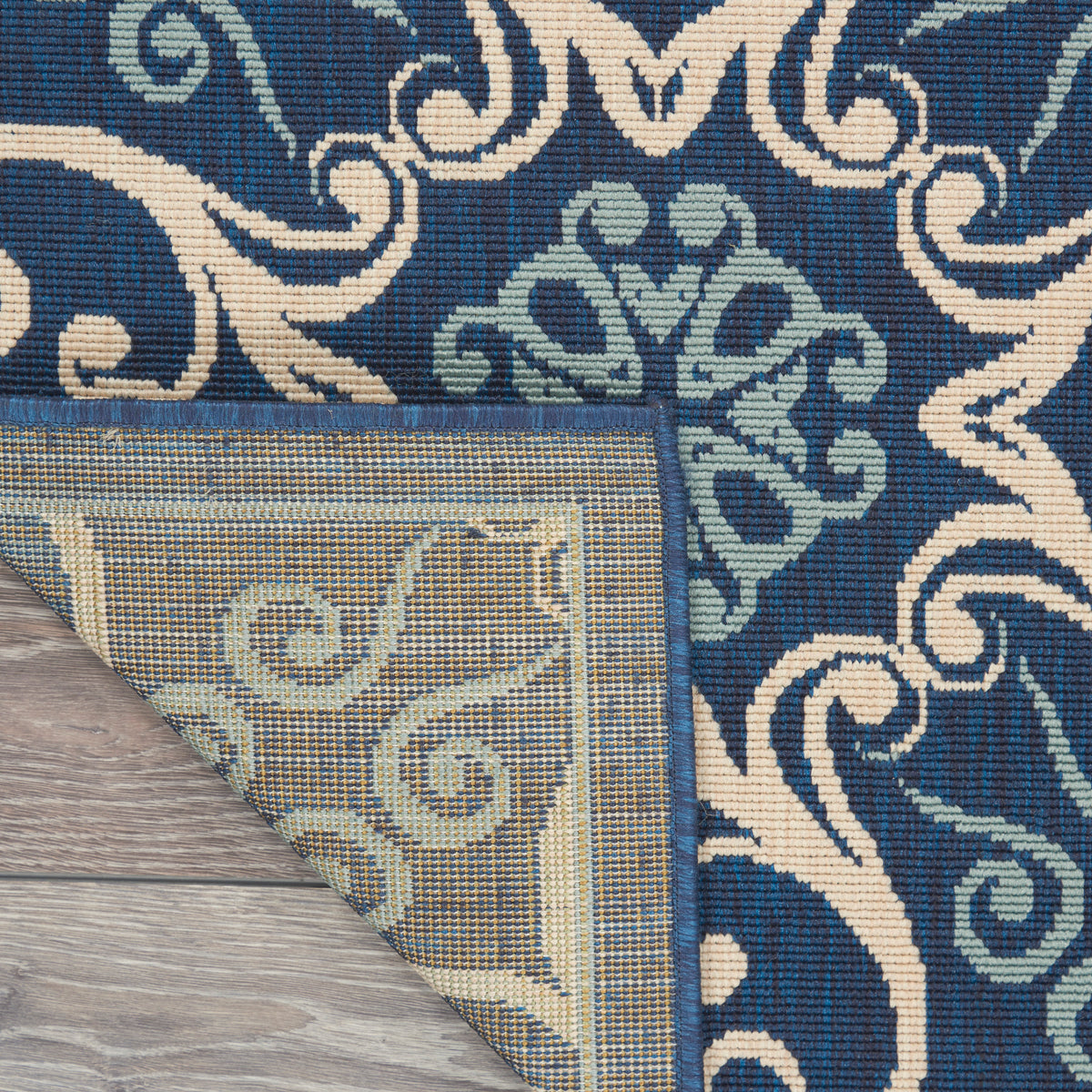 Caribbean CRB02 Navy Rug