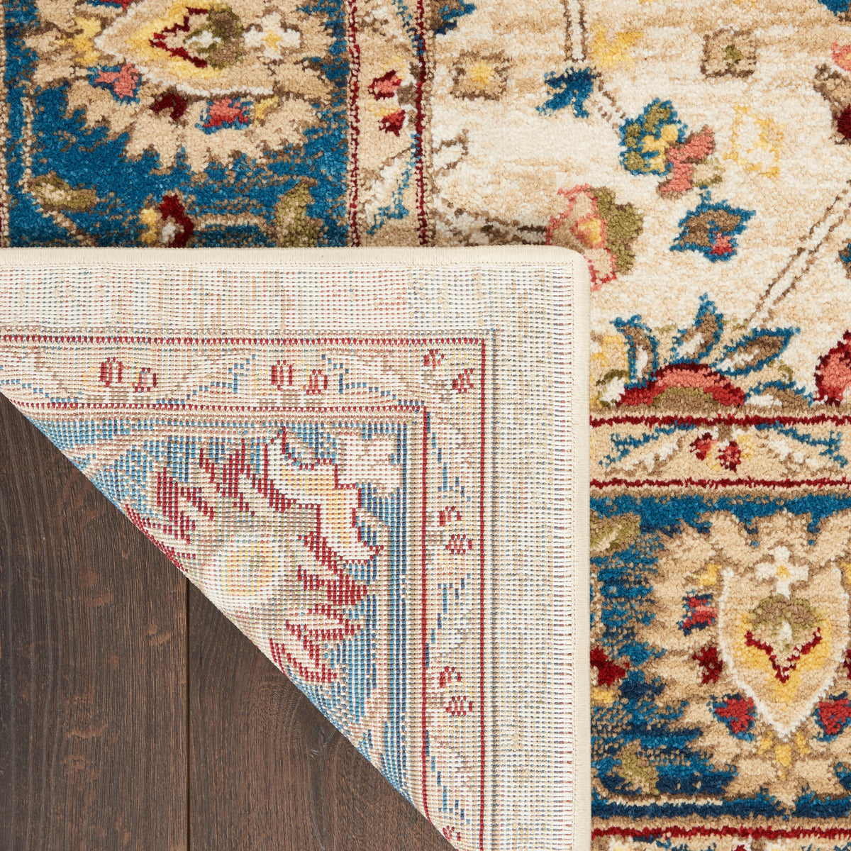 Karisma KAR01 Ivory Blue Rug