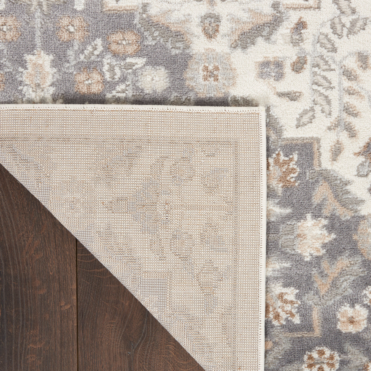 Elation ETN08 Ivory Grey Rug