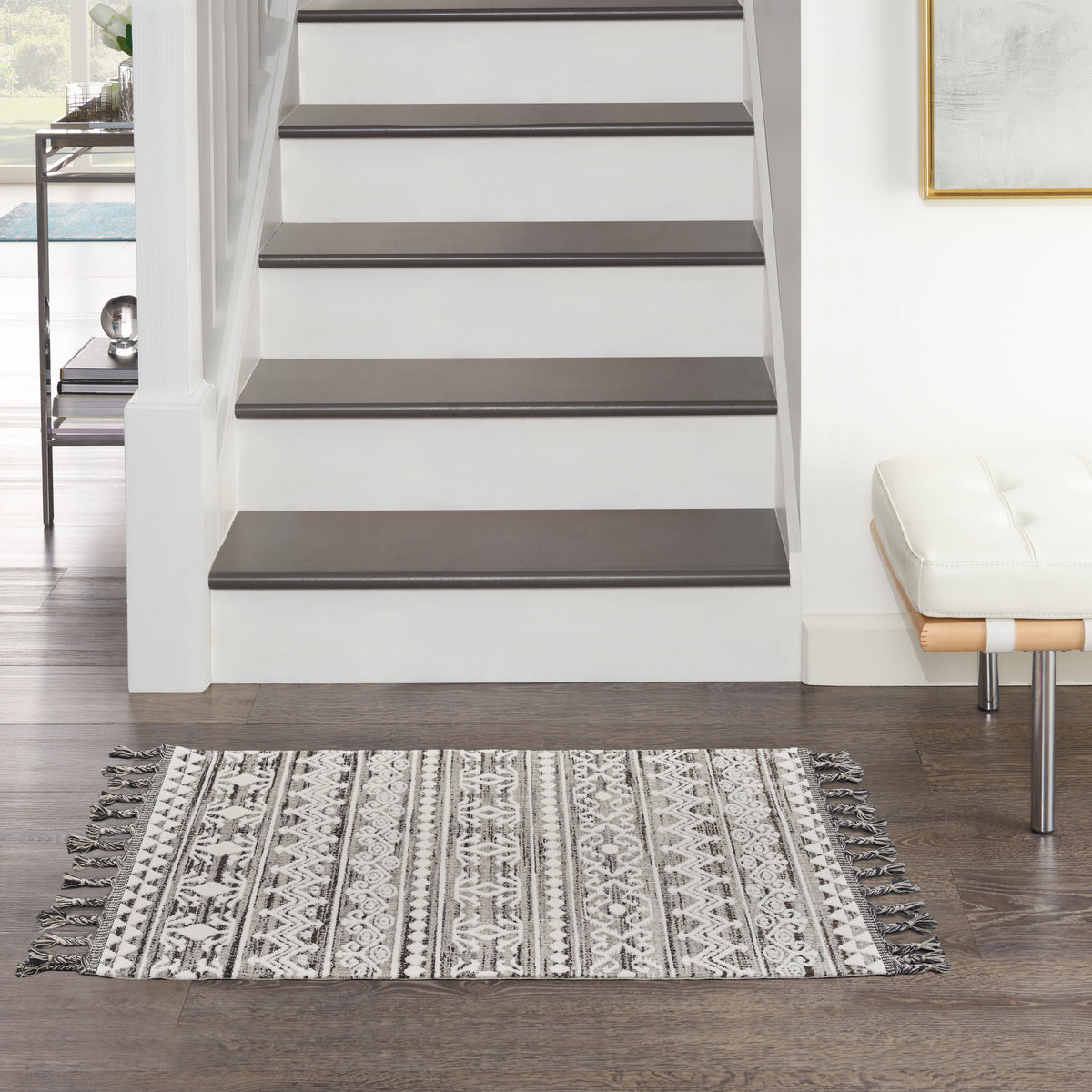 Asilah ASI03 Grey Ivory Rug