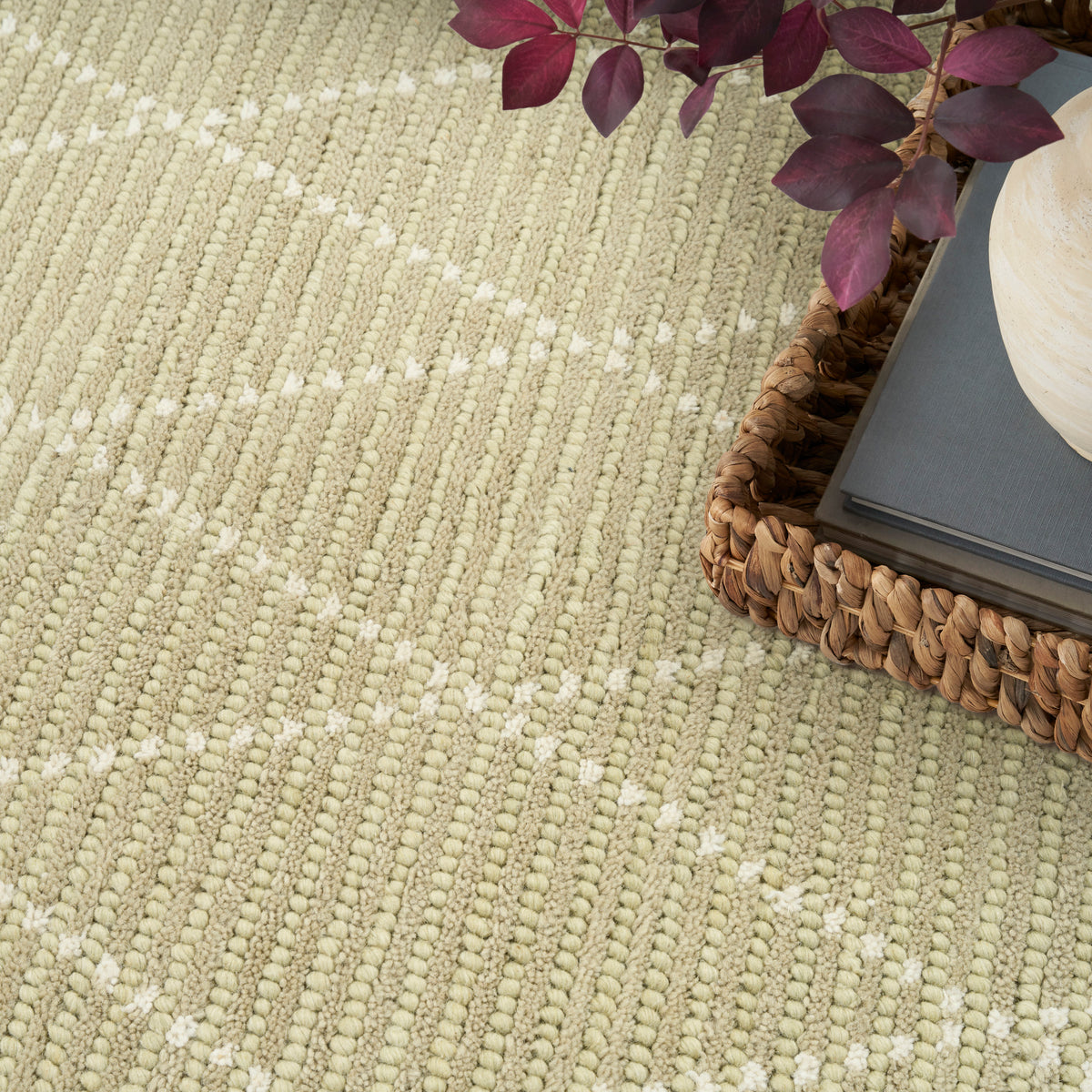 Azure AZU01 Sage Rug