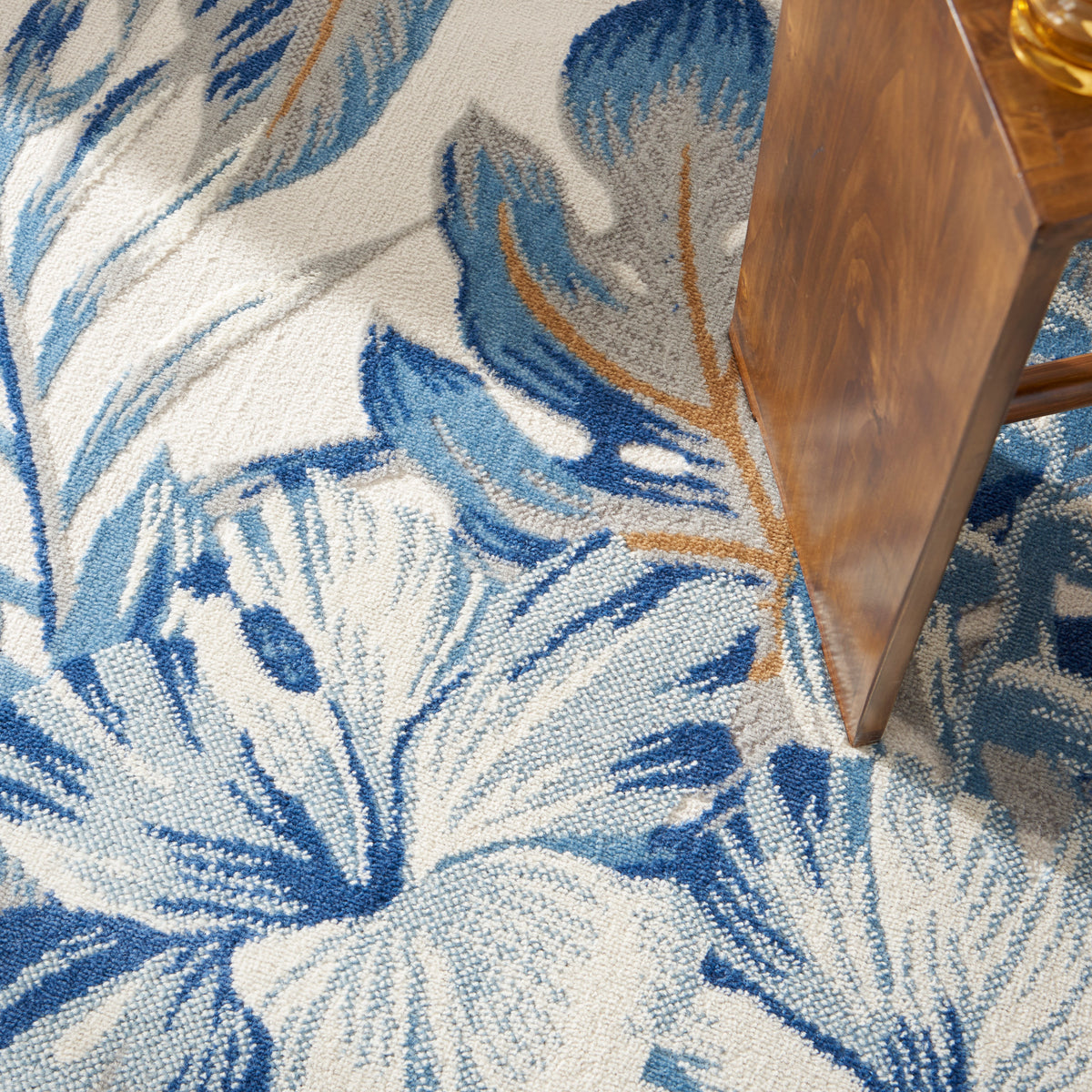 Seaside SDS02 Ivory Blue Rug
