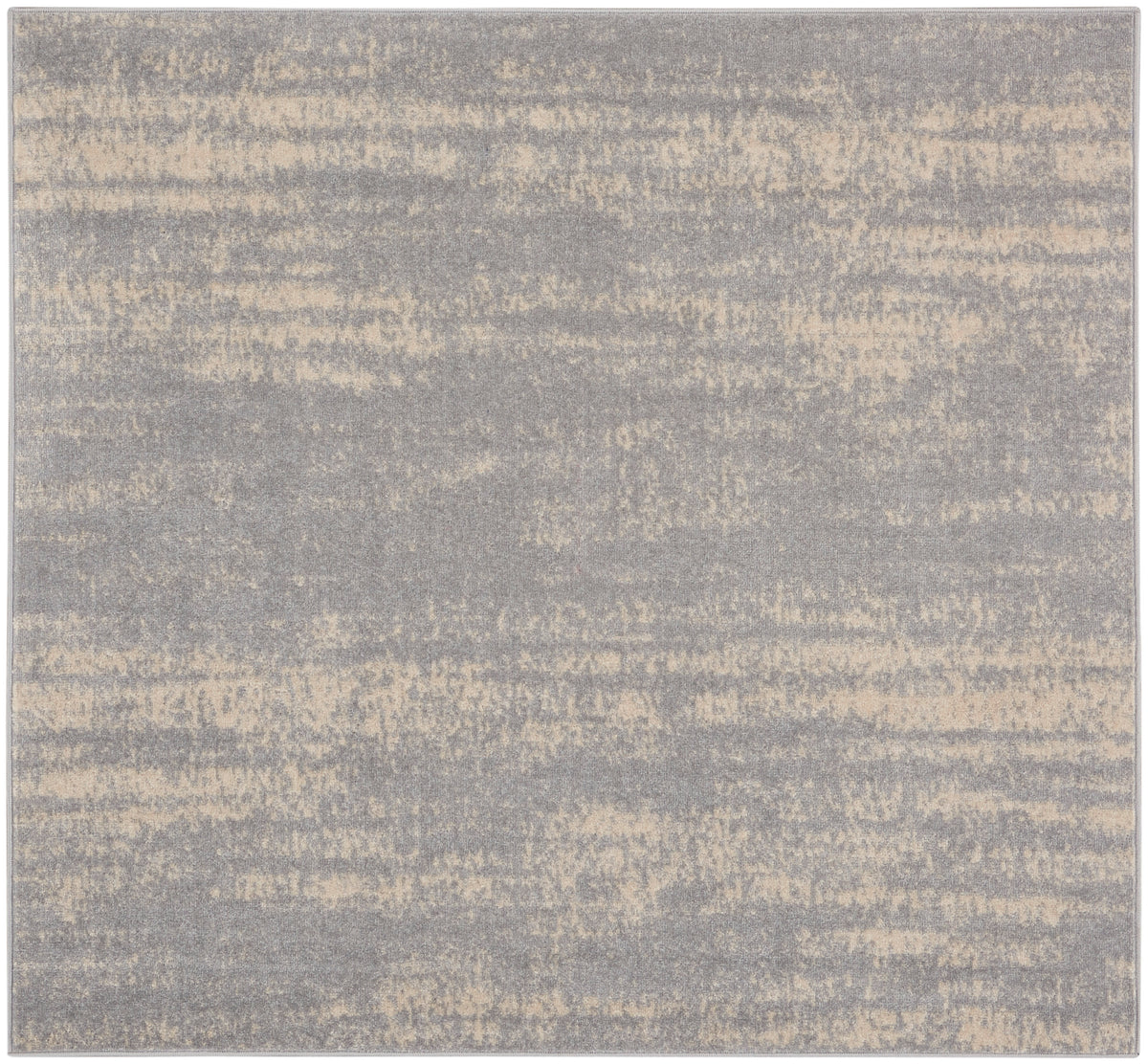 Nourison Essentials NRE03 Grey Beige Rug