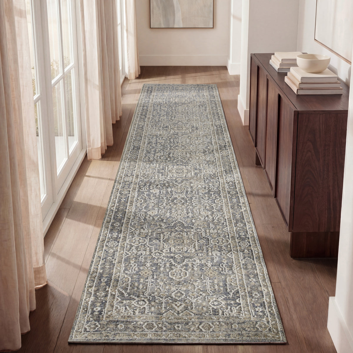 Retreat RET02 Blue Rug