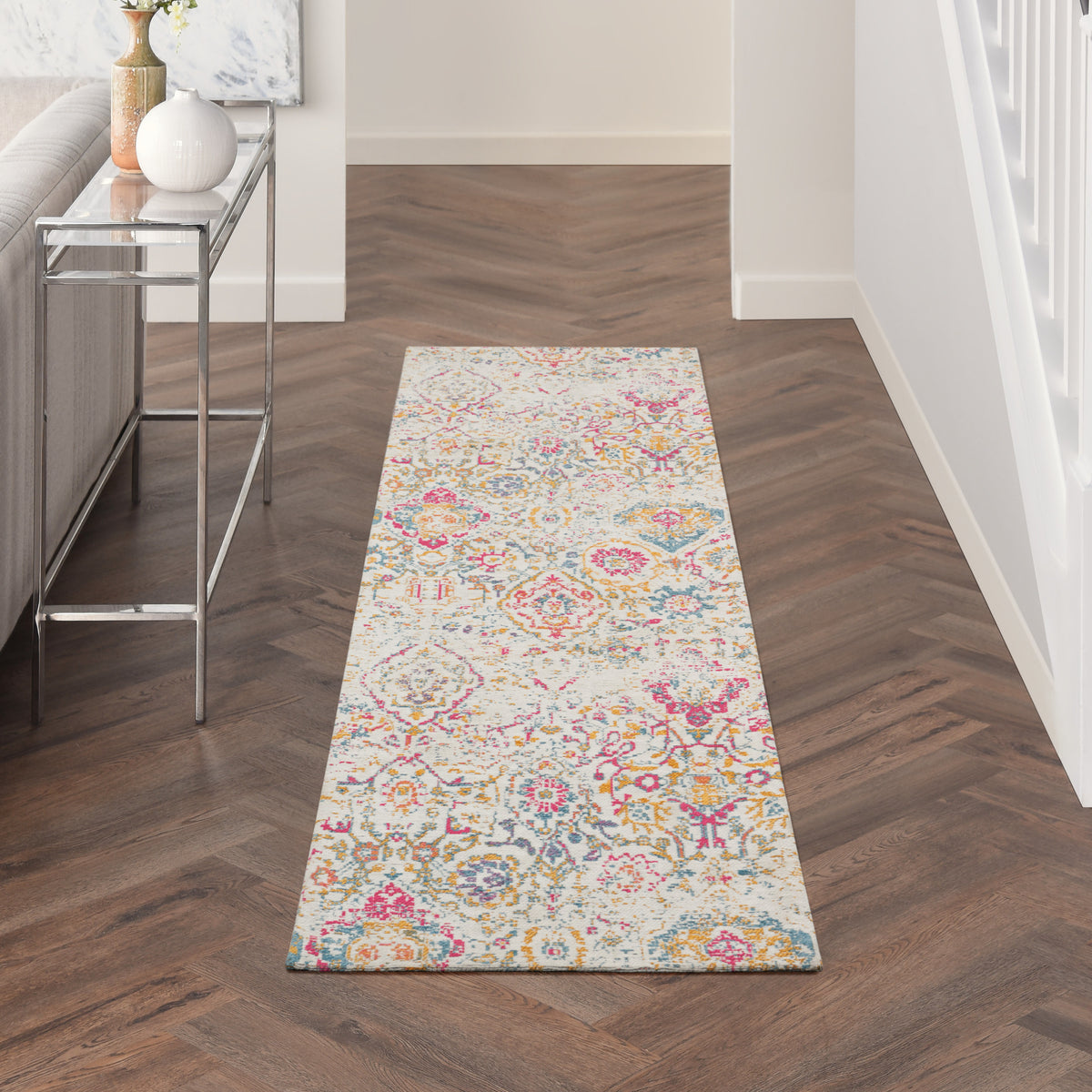 Damask DAS06 Multicolor Rug