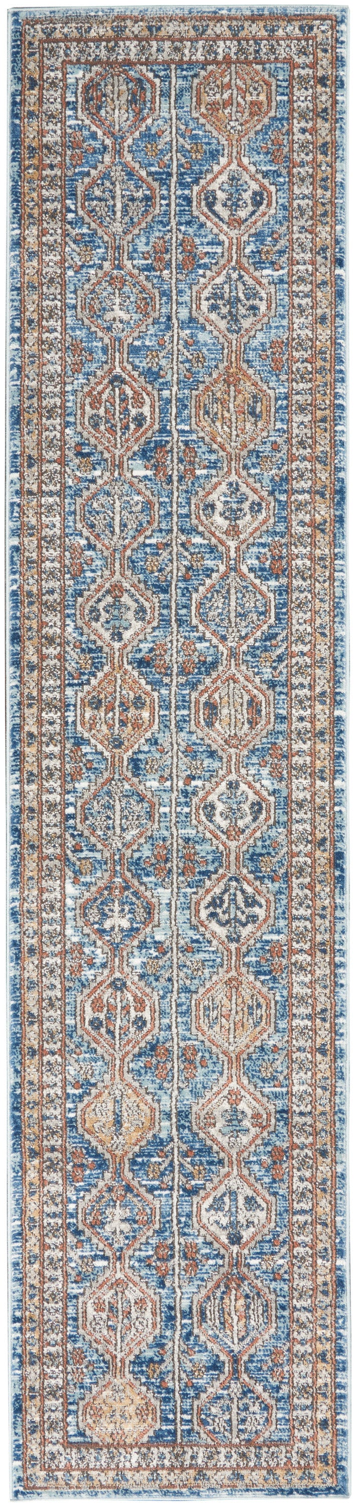 Quarry QUA15 Blue Multicolor Rug