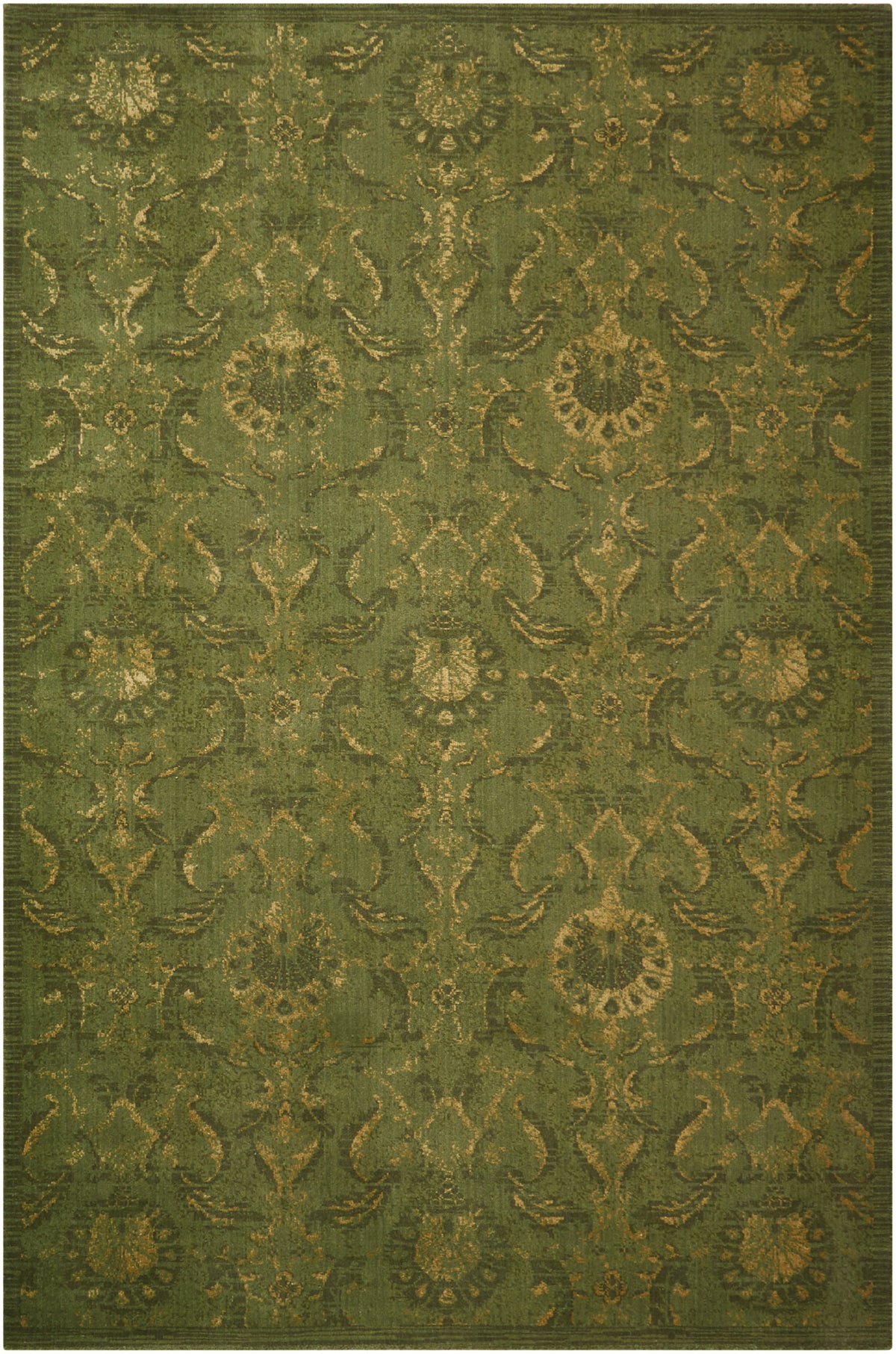 Silken Allure SLK03 Light Green Rug