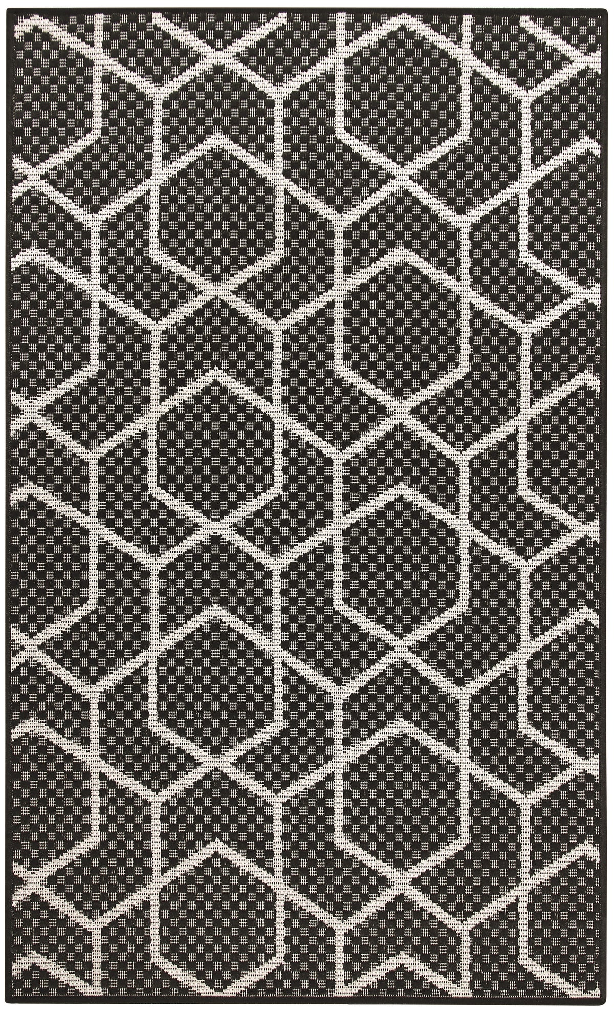 Horizon Indoor/Outdoor HOZ01 Black Rug