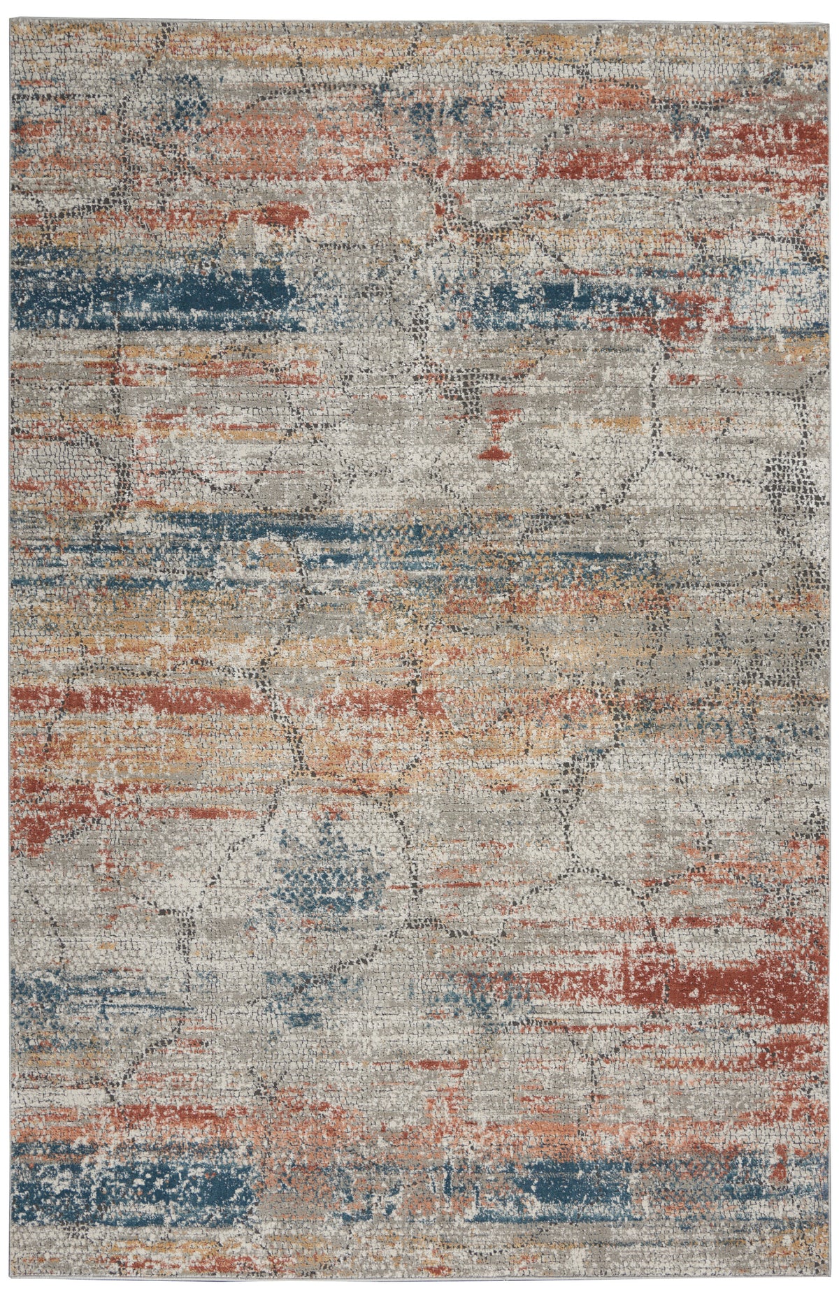 Rustic Textures RUS11 Multicolor Rug