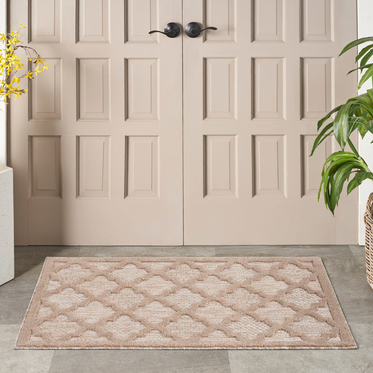 Easy Care NES01 Natural Beige Rug