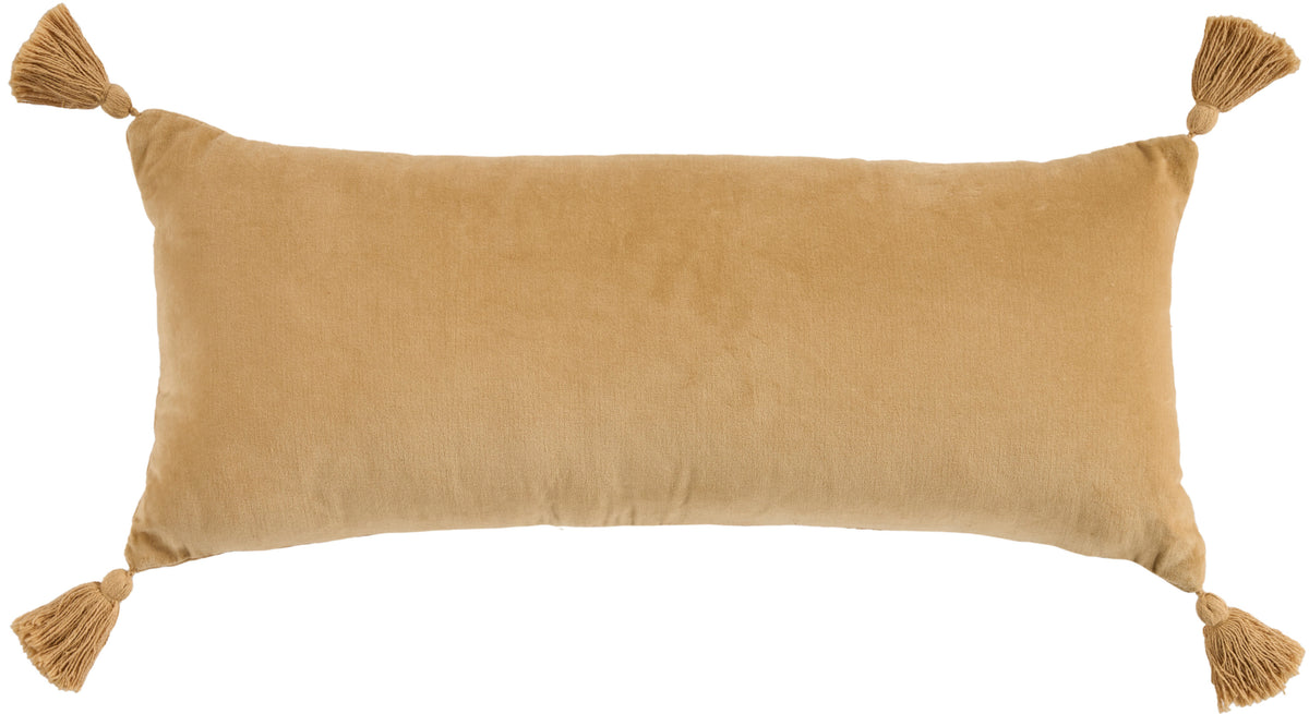 Vintage Pillow V8272 Taupe 12" x 30" Throw Pillows