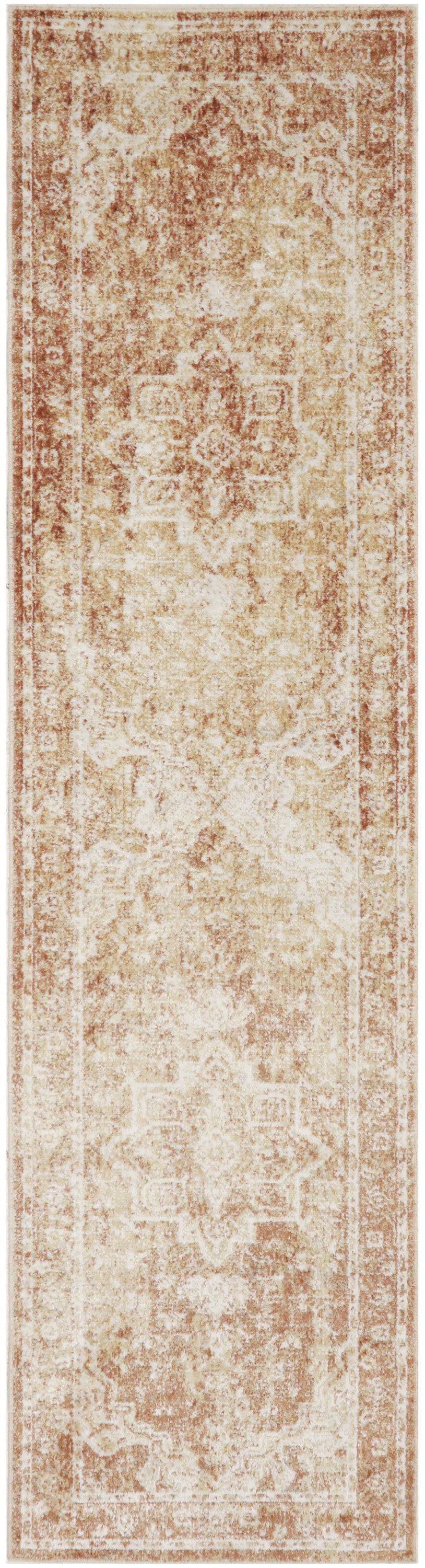 Astra Machine Washable ASW12 Rust Rug