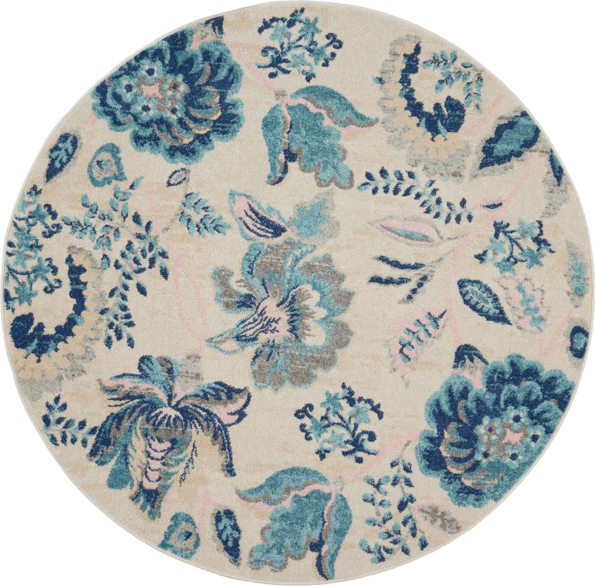 Tranquil TRA02 Ivory/Light Blue Rug