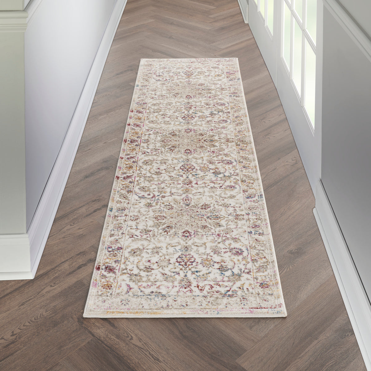 Melody MEL02 Ivory Multicolor Rug