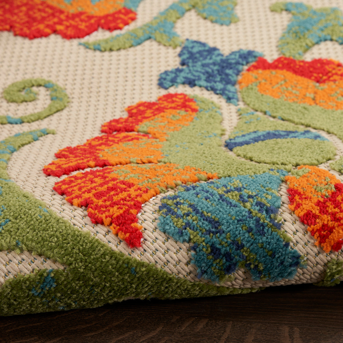 Aloha ALH17 Red Multicolor Rug