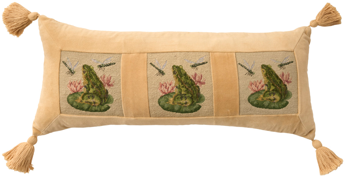 Vintage Pillow V8047 Seafoam 12" x 28" Throw Pillows