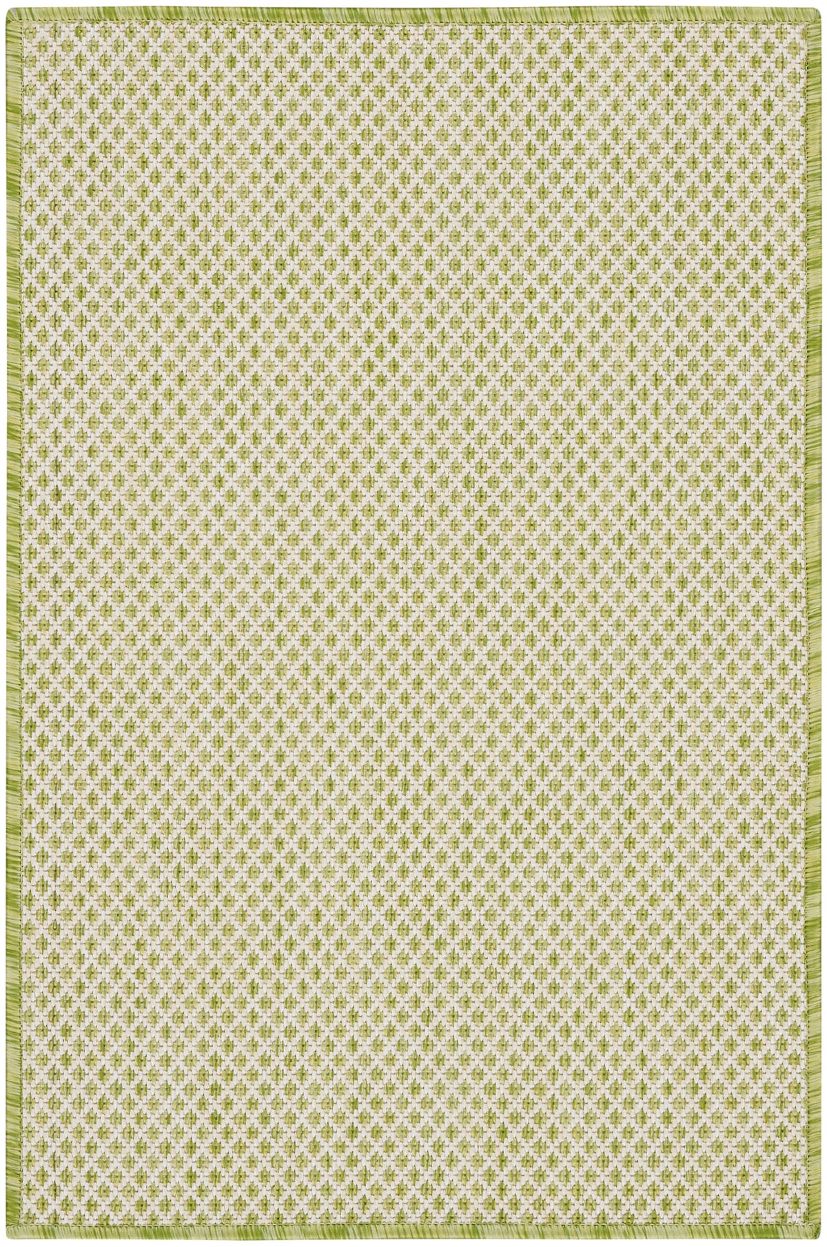 Courtyard COU01 Ivory Green Rug