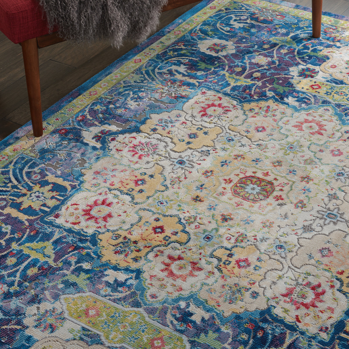 Ankara Global ANR03 Blue Rug