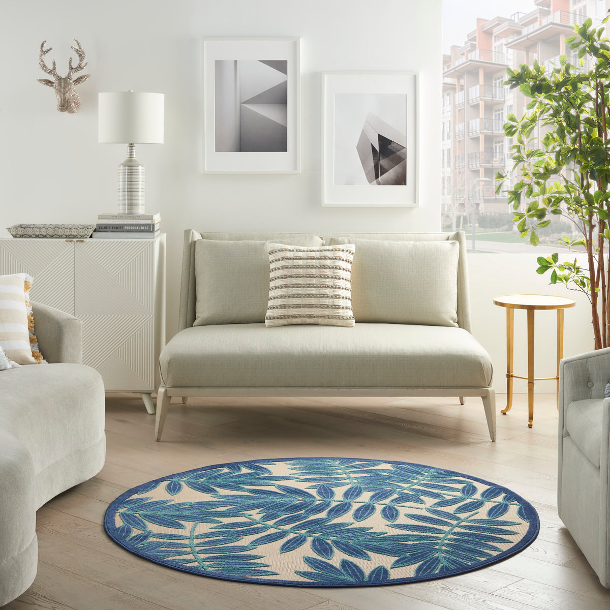 Aloha ALH18 Navy Rug
