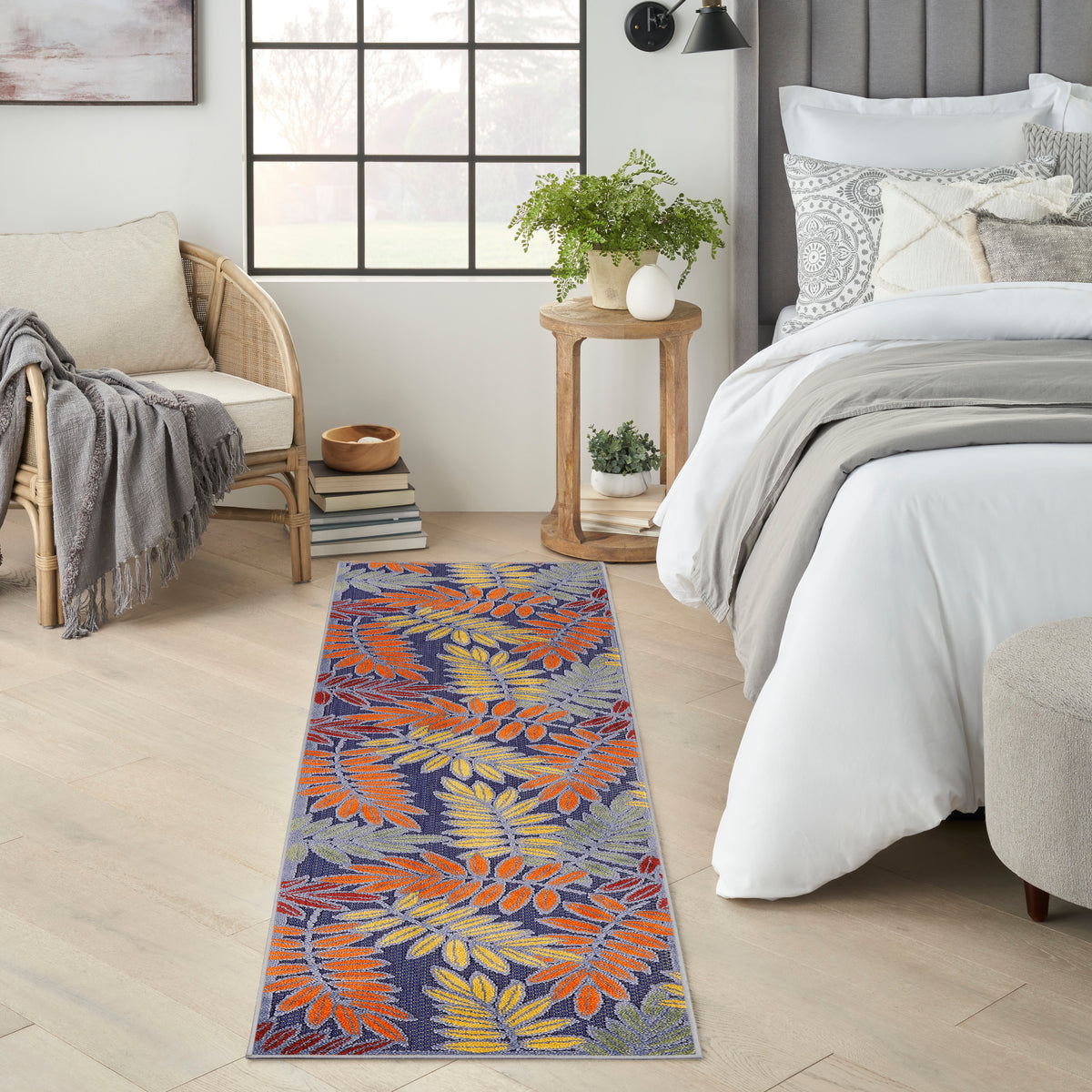 Aloha ALH18 Navy Multicolor Rug