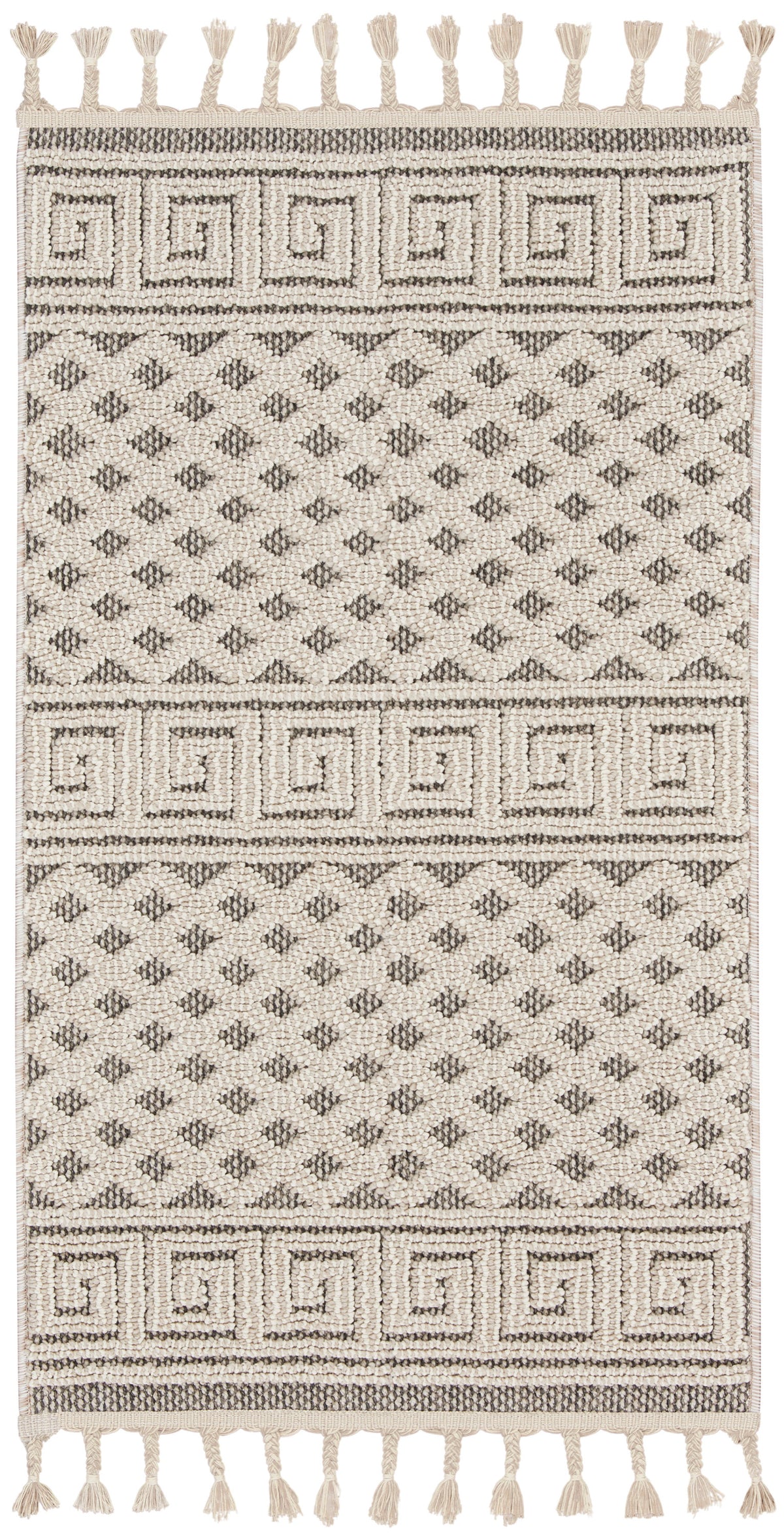 Paxton PAX05 Ivory/Grey Rug