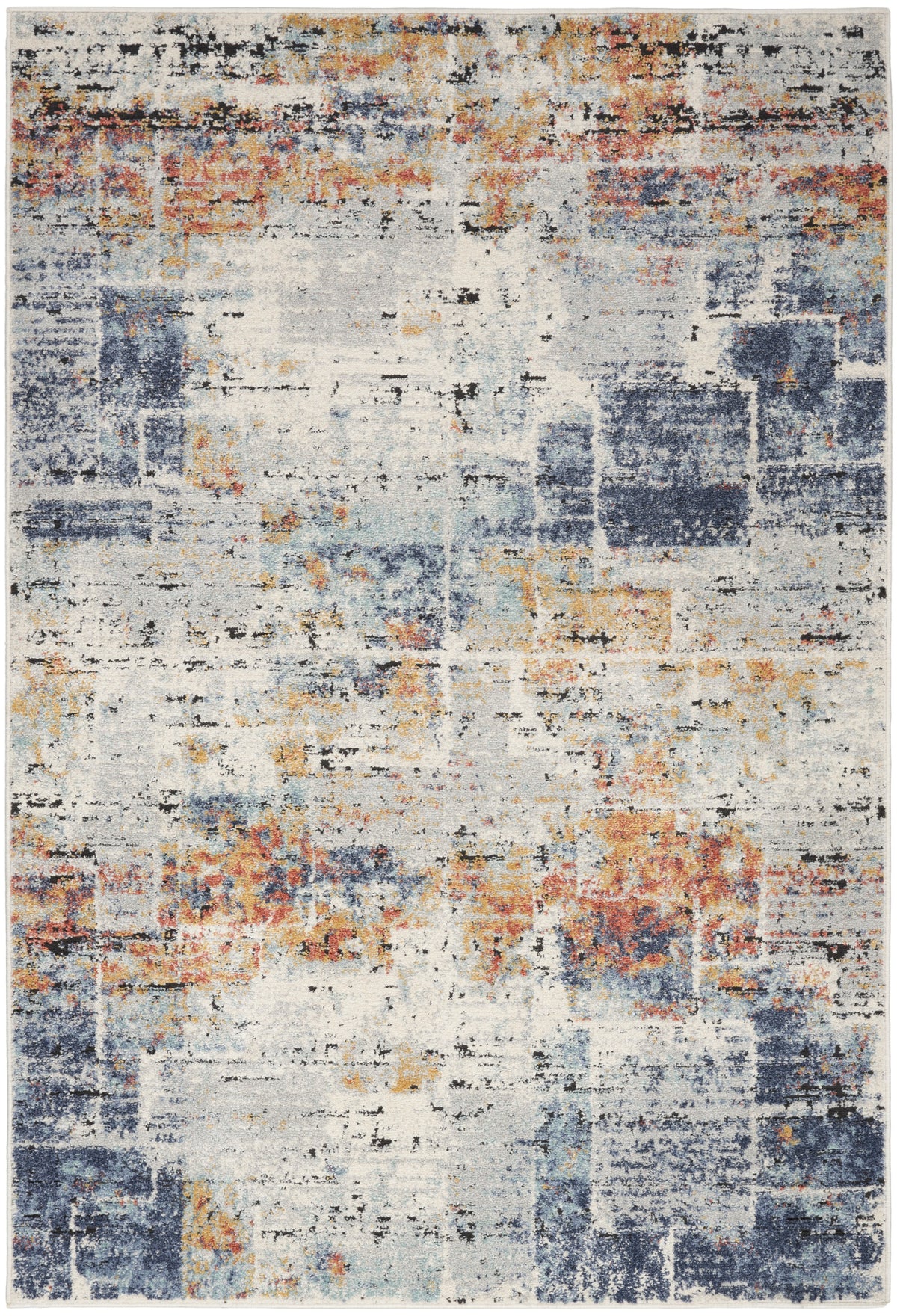 Motion MTT03 Blue Multicolor Rug
