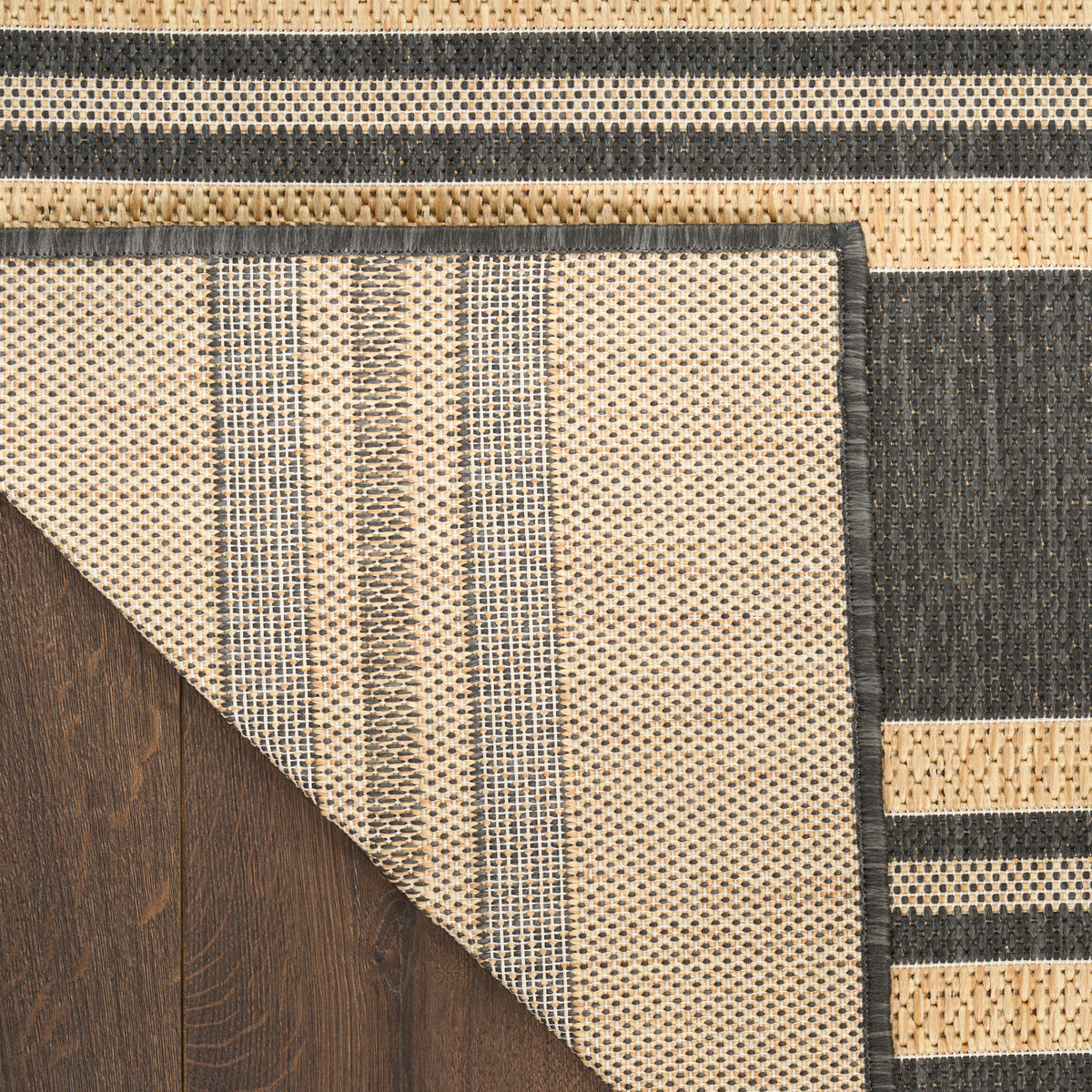 Horizon Indoor/Outdoor HOZ05 Charcoal Rug