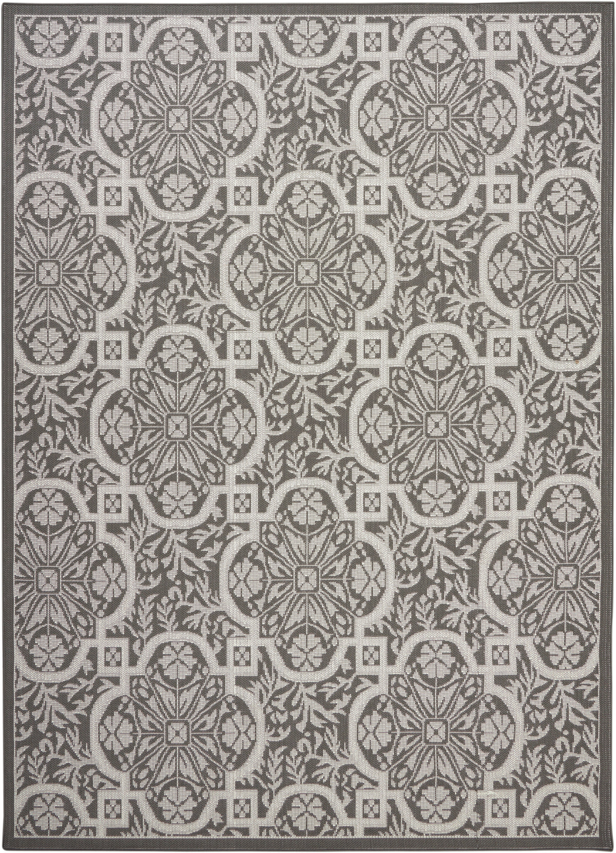 Aruba ARB02 Ivory/Grey Rug