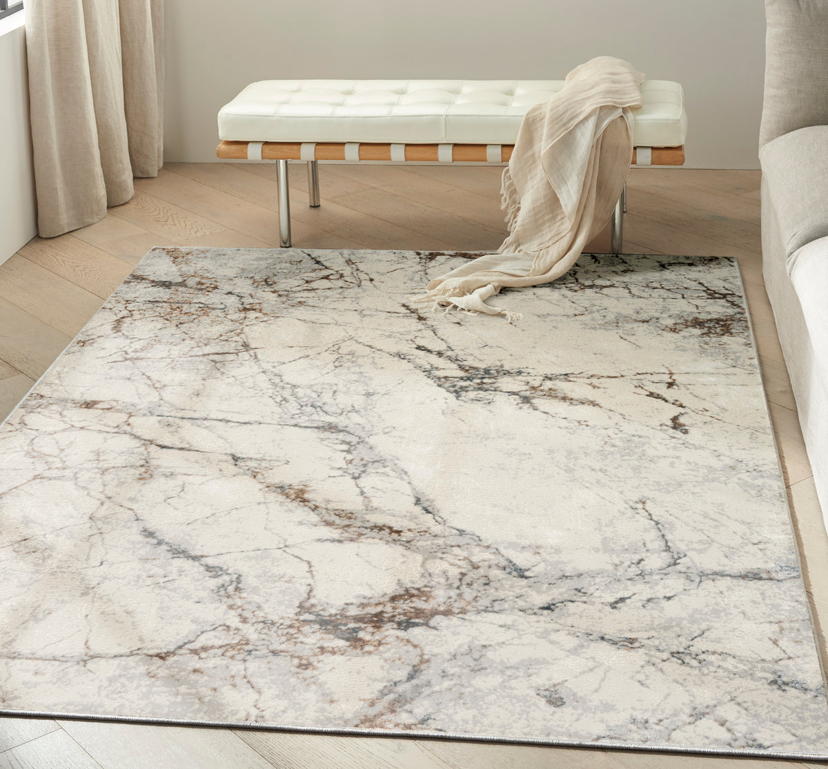 CK073 Compass CMP02 Ivory Multicolor Rug
