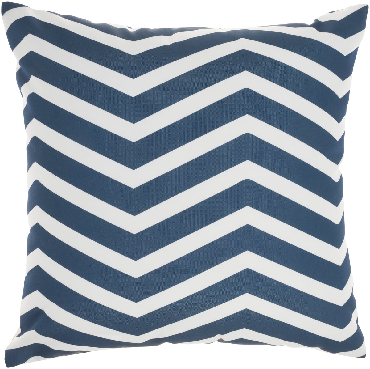 Aloha ALH05 Ivory/Navy 20" x 20" Throw Pillows