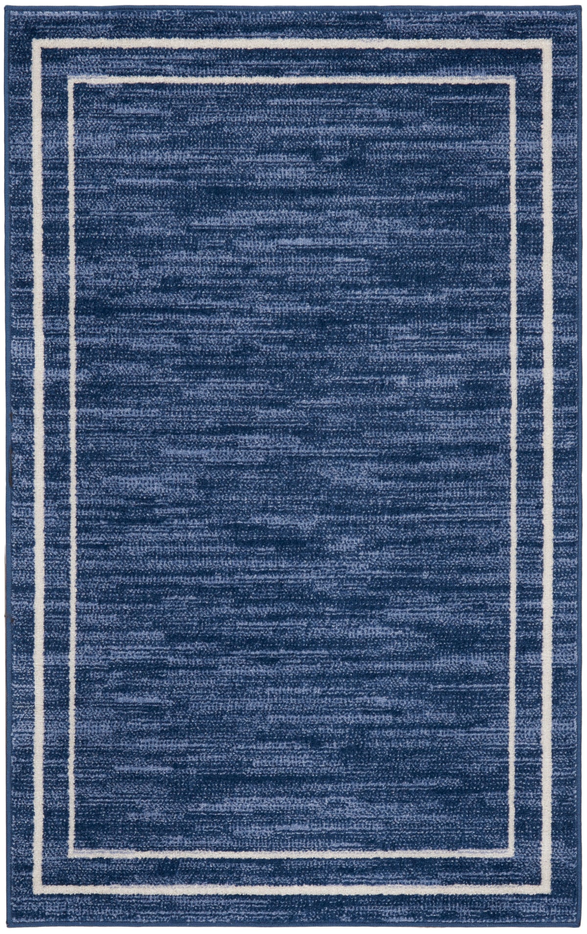 Nourison Essentials NRE02 Navy Ivory Rug