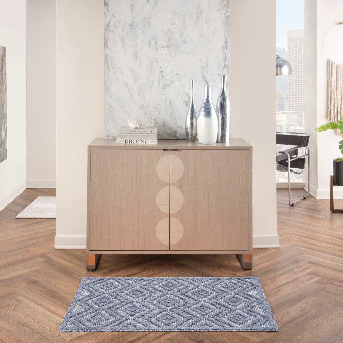 Versatile NRV01 Denim Blue Rug