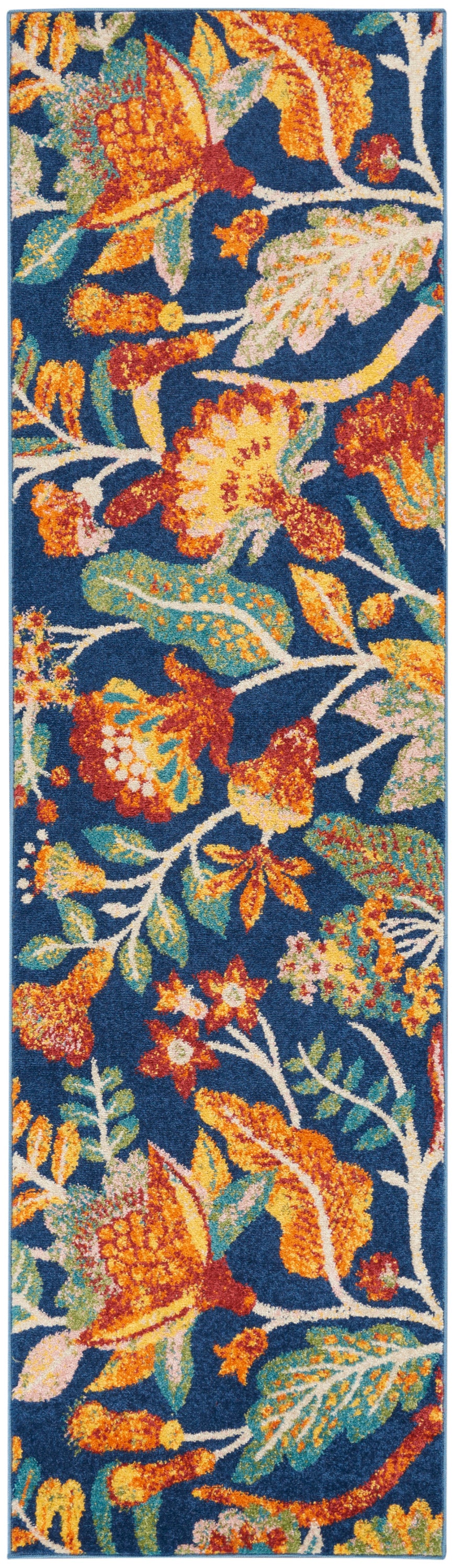 Allur ALR09 Navy Multicolor Rug