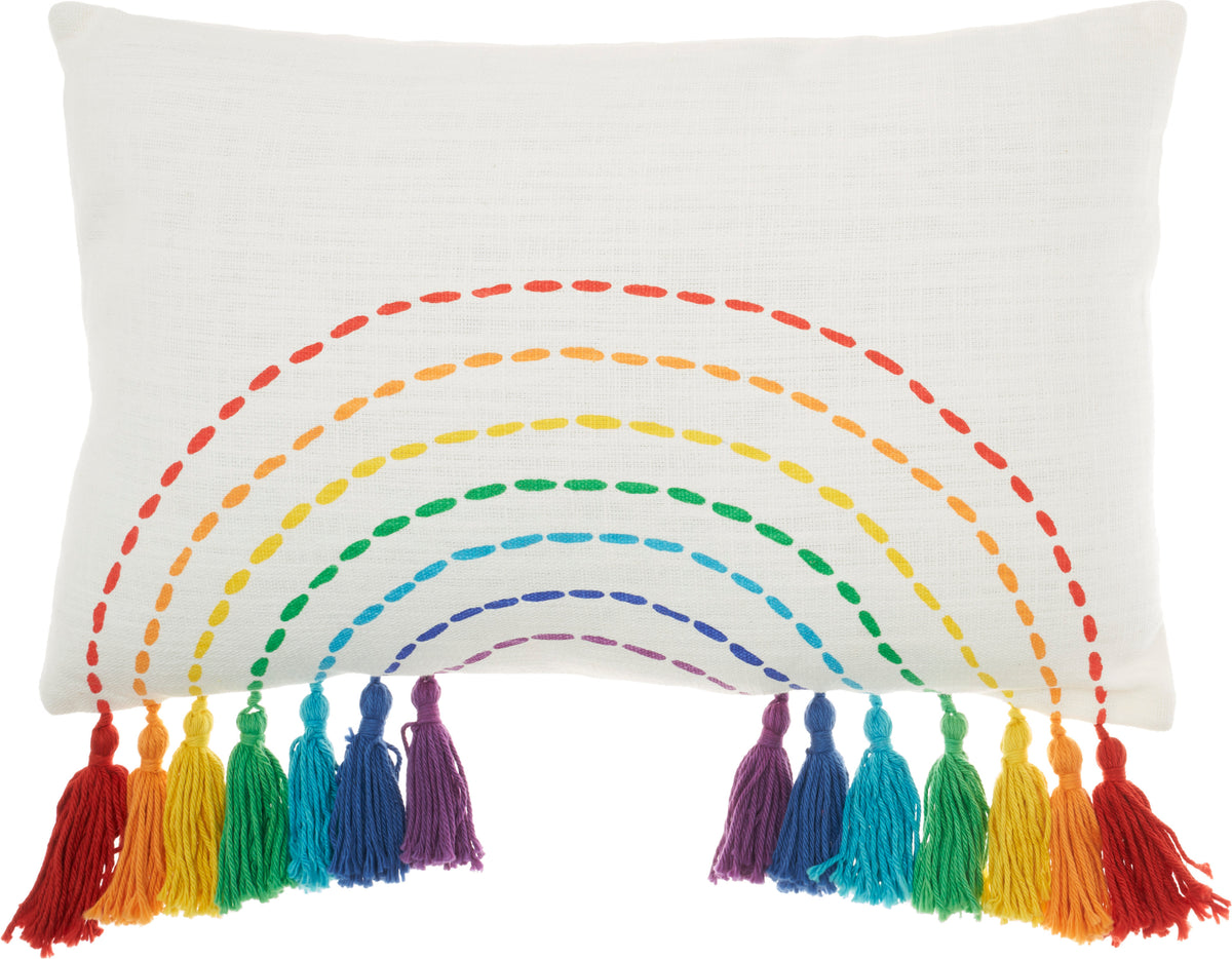 Plush Lines JB013 Multicolor 12" x 20" Throw Pillows