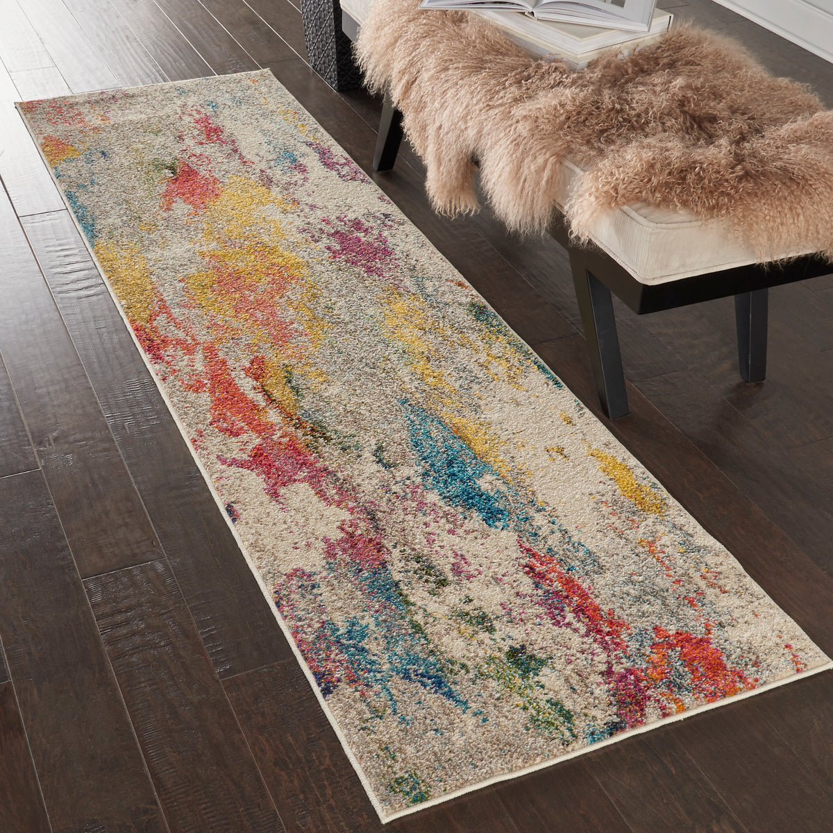 Celestial CES12 Ivory Multicolor Rug
